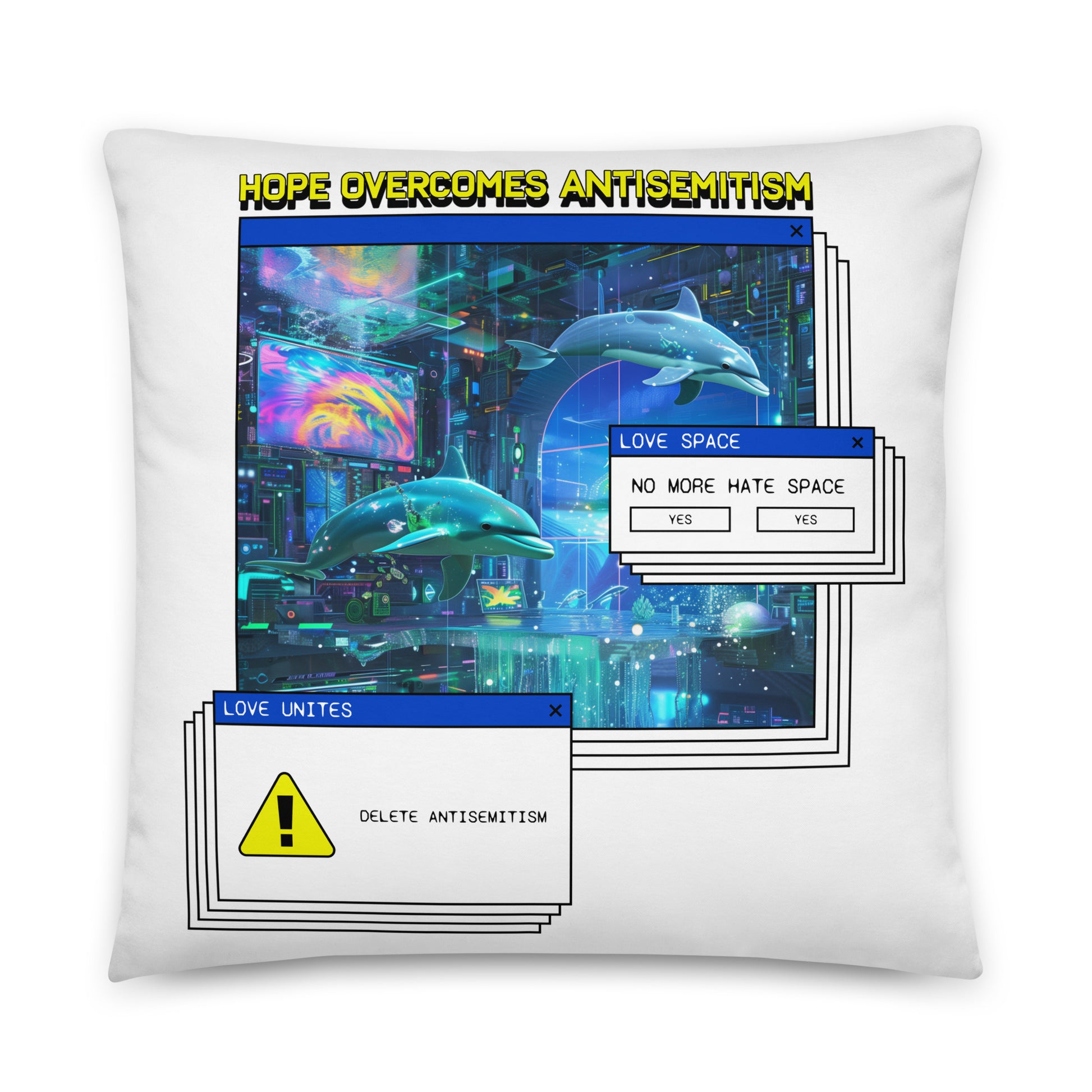 A Colorful Dream | Antisemitism | Pillow Case