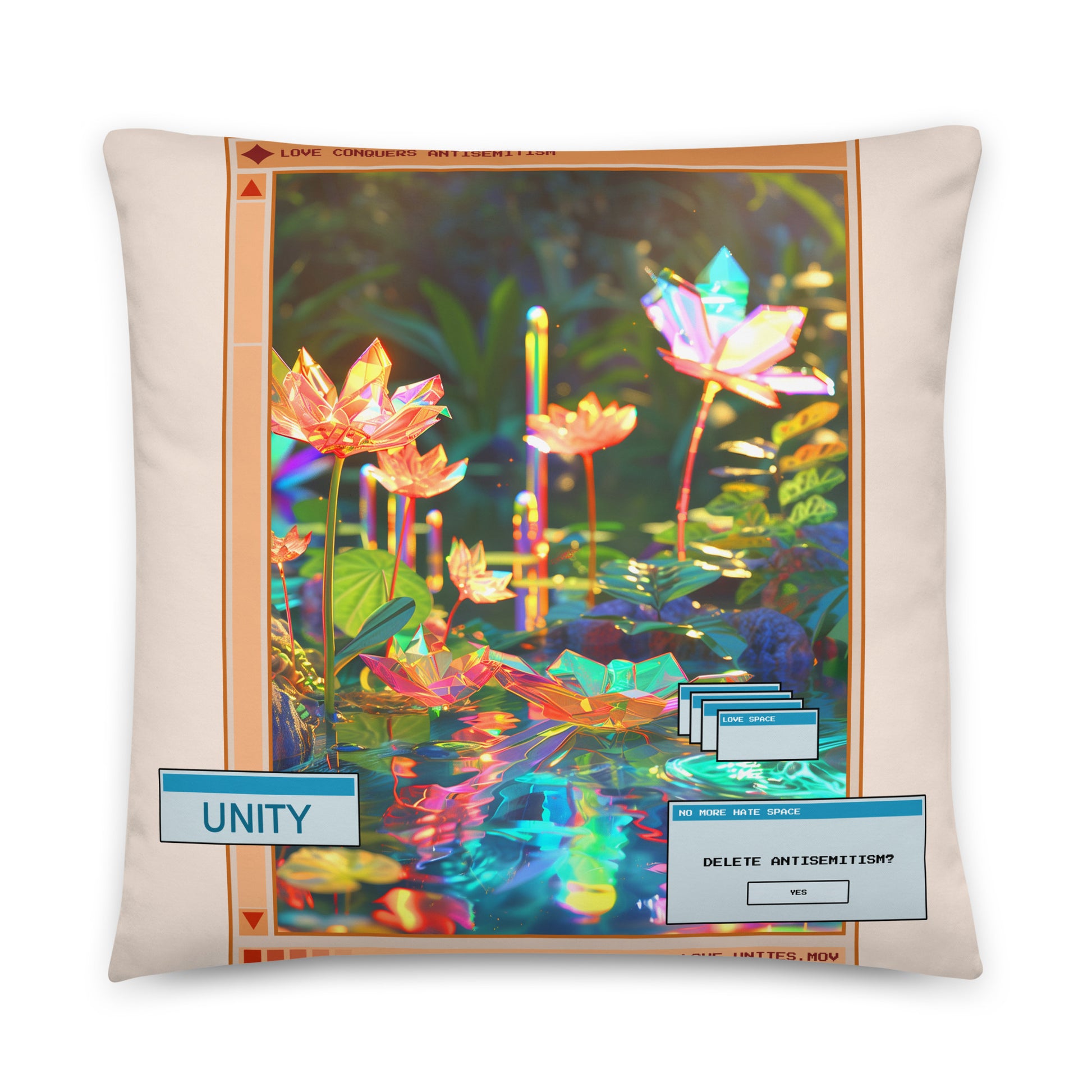 A Colorful Dream | Antisemitism | Pillow Case