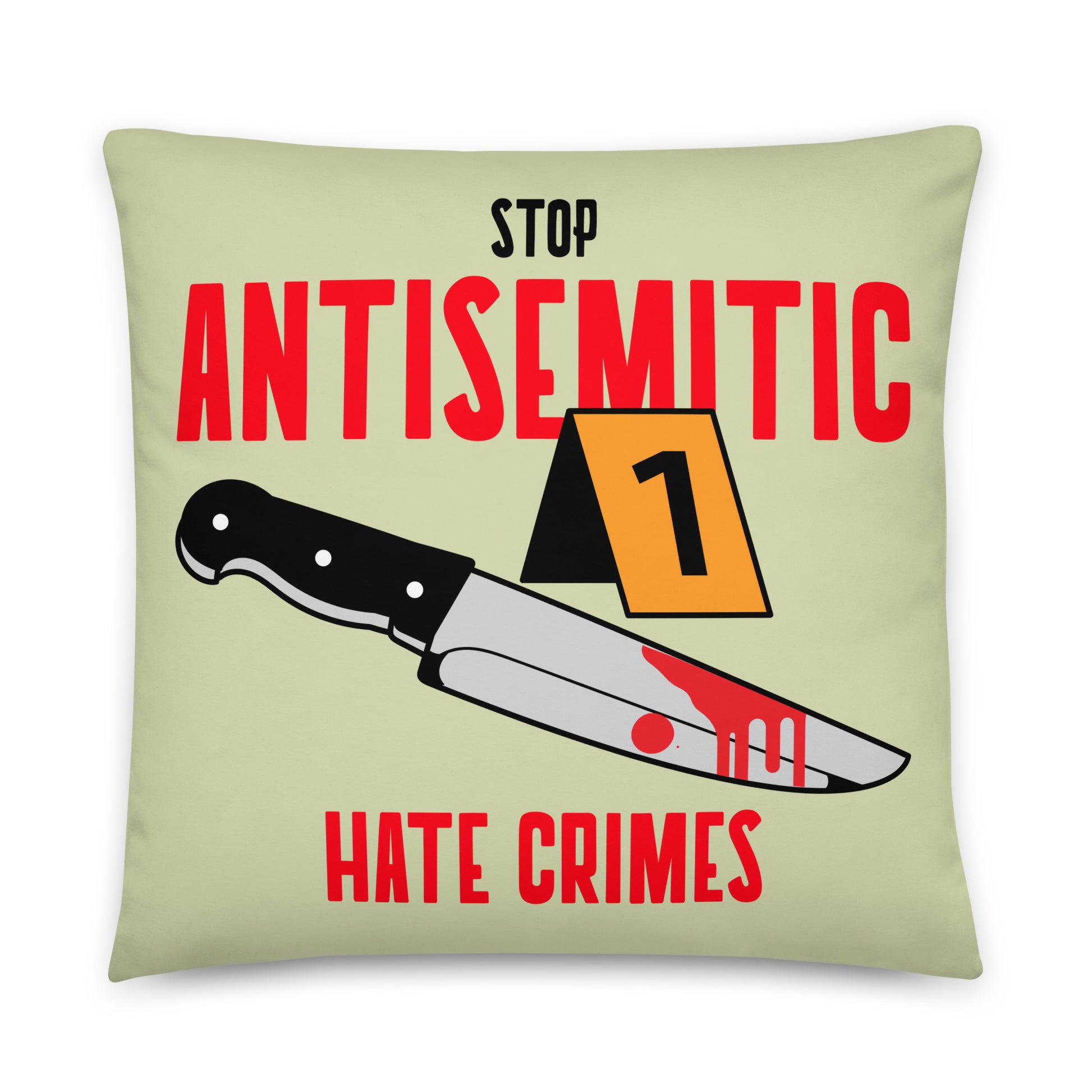 Antisemitic Hate Crimes | Pillow Case