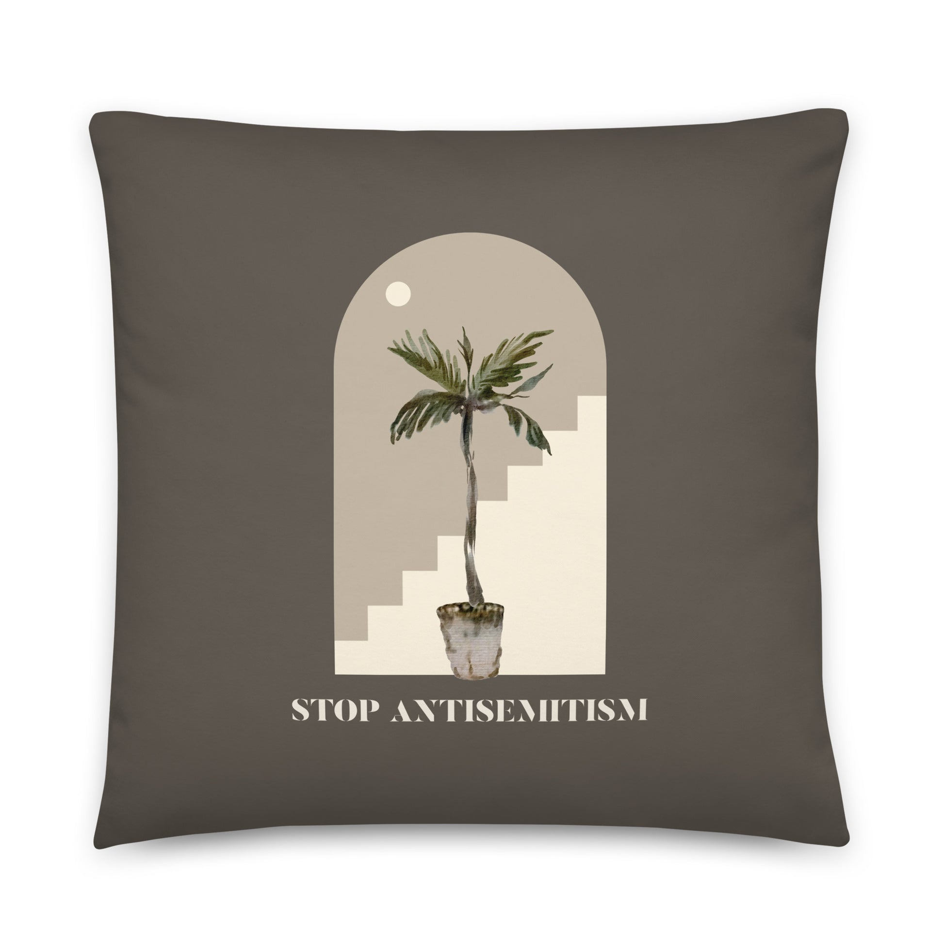 Stop Antisemitism | Plants & Flowers Edition | Pillow Case