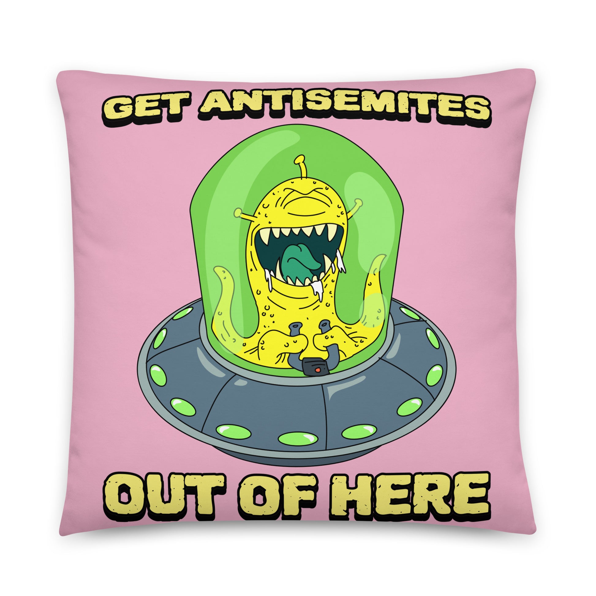 Get Alien Out | Pink Edition | Pillow Case