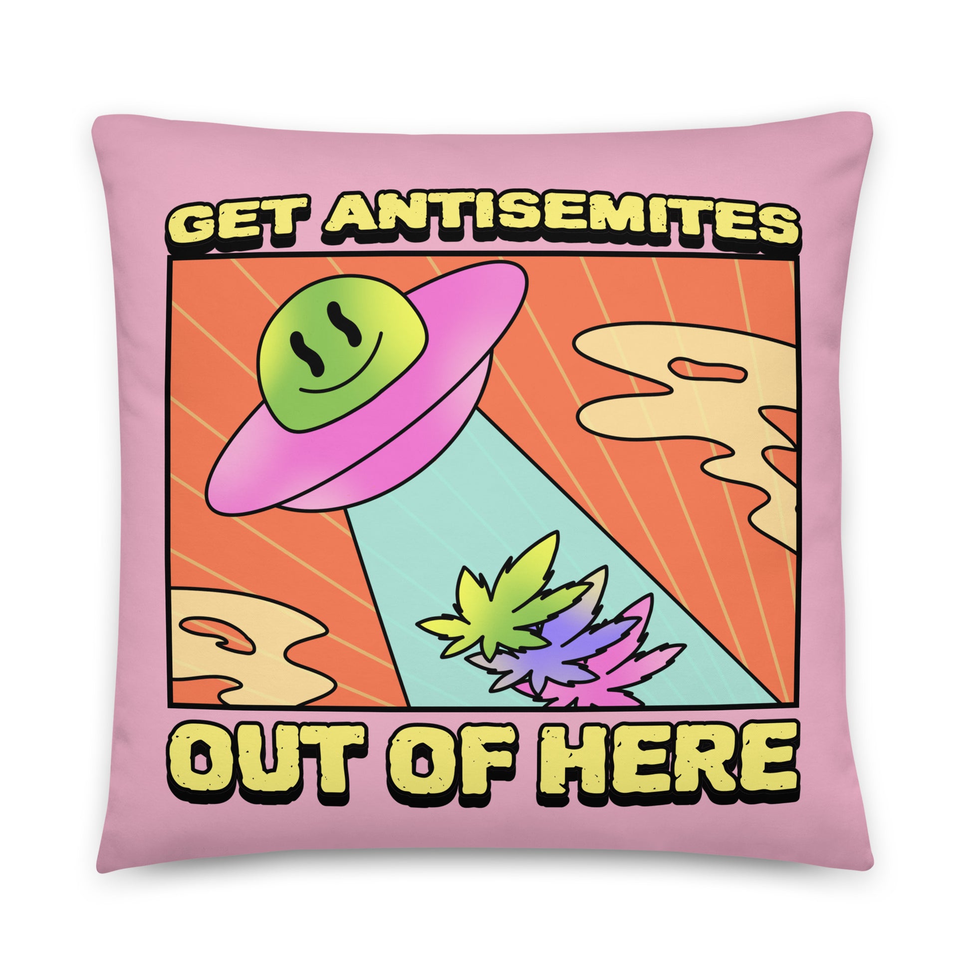 Get Alien Out | Pink Edition | Pillow Case
