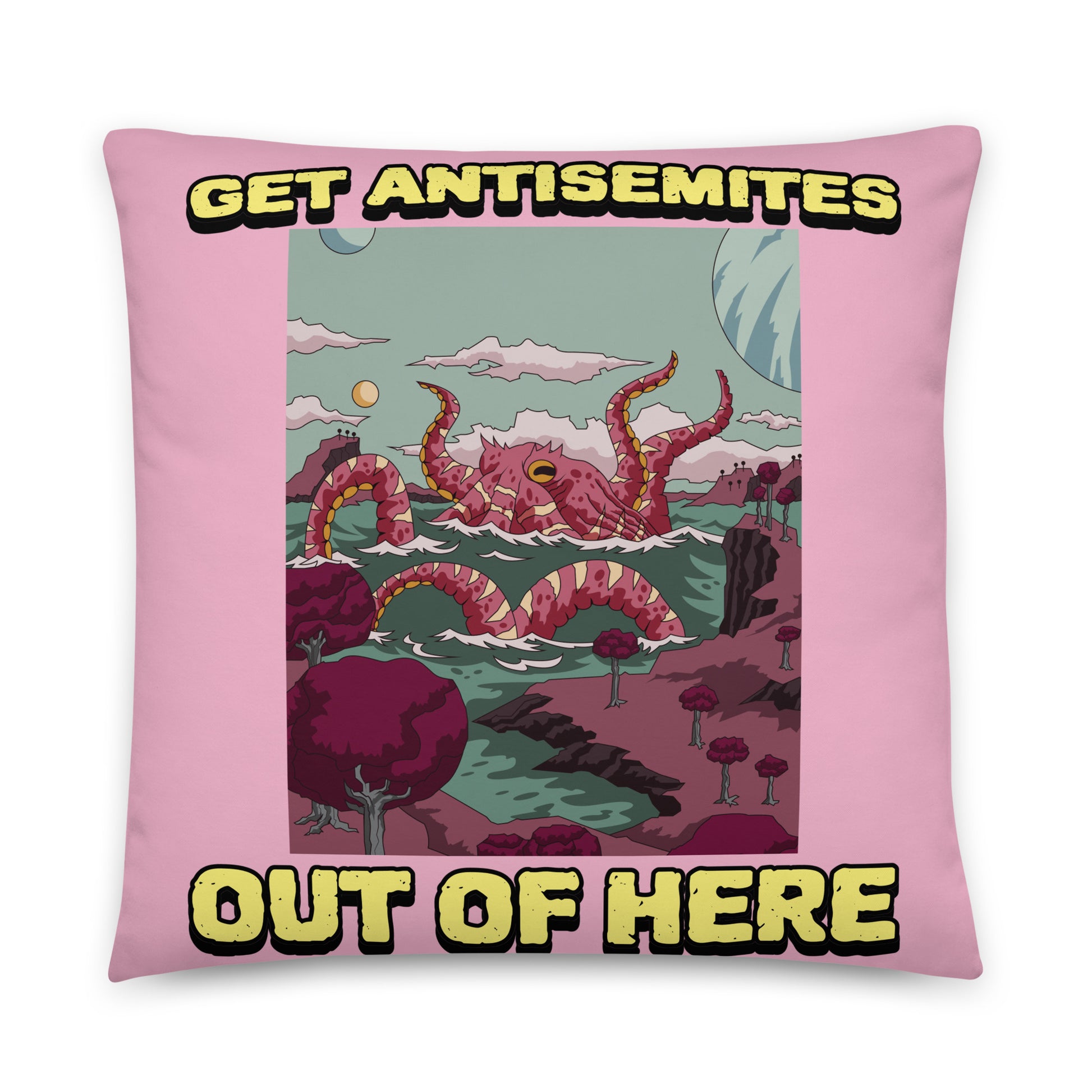 Get Alien Out | Pink Edition | Pillow Case