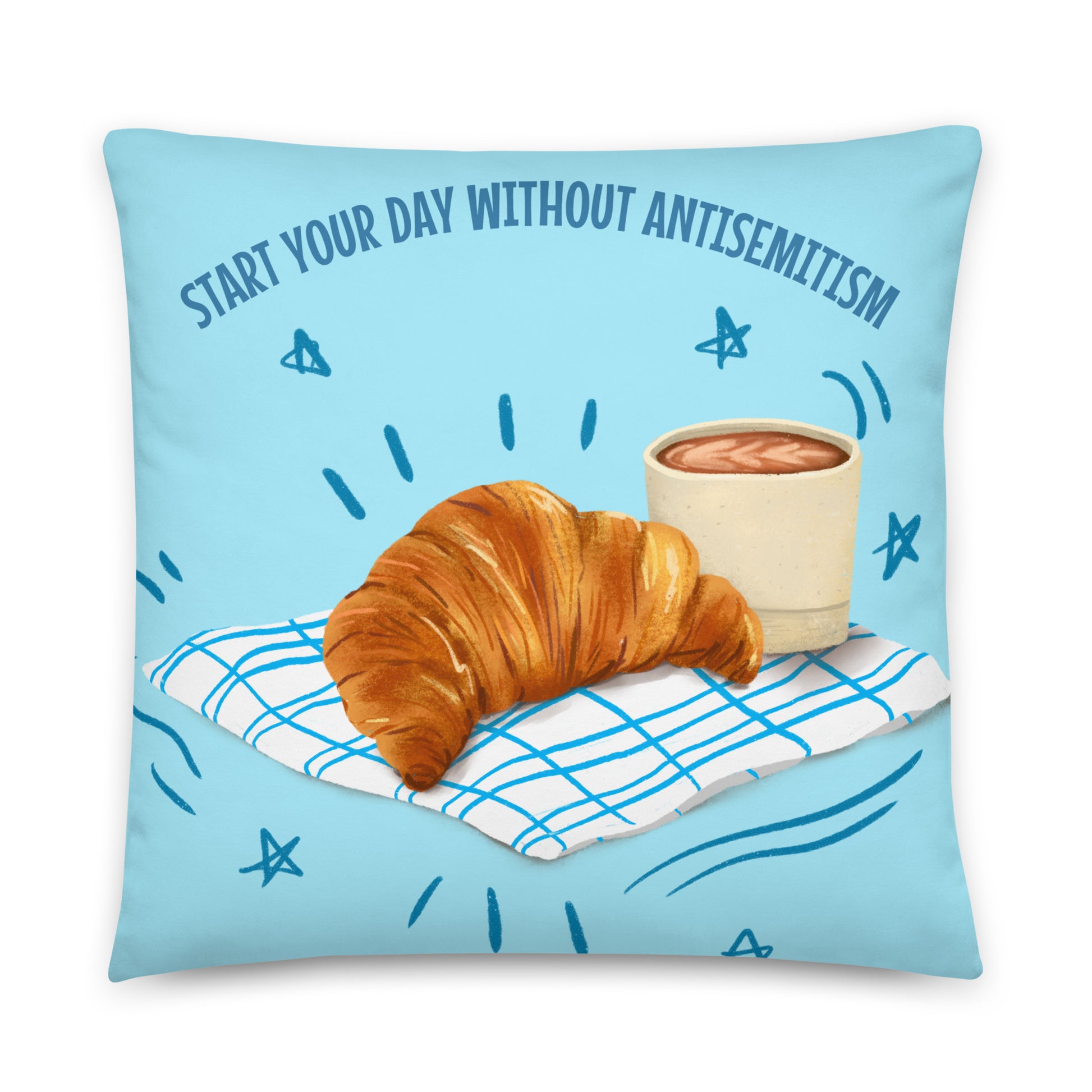 Mealtime Without Antisemitism | Pillow Case