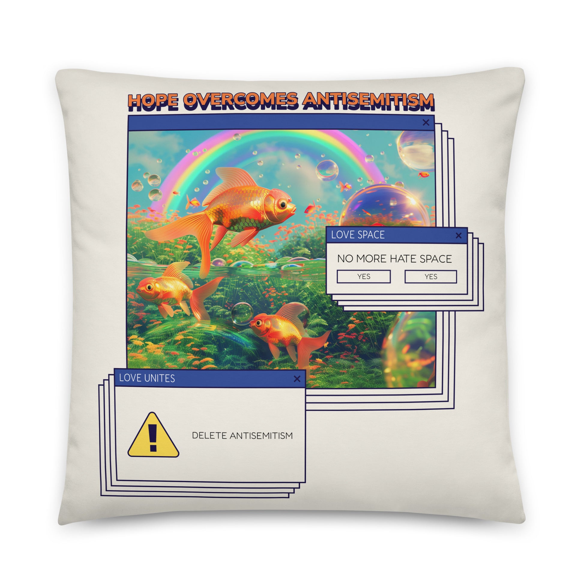 A Colorful Dream | Antisemitism | Pillow Case