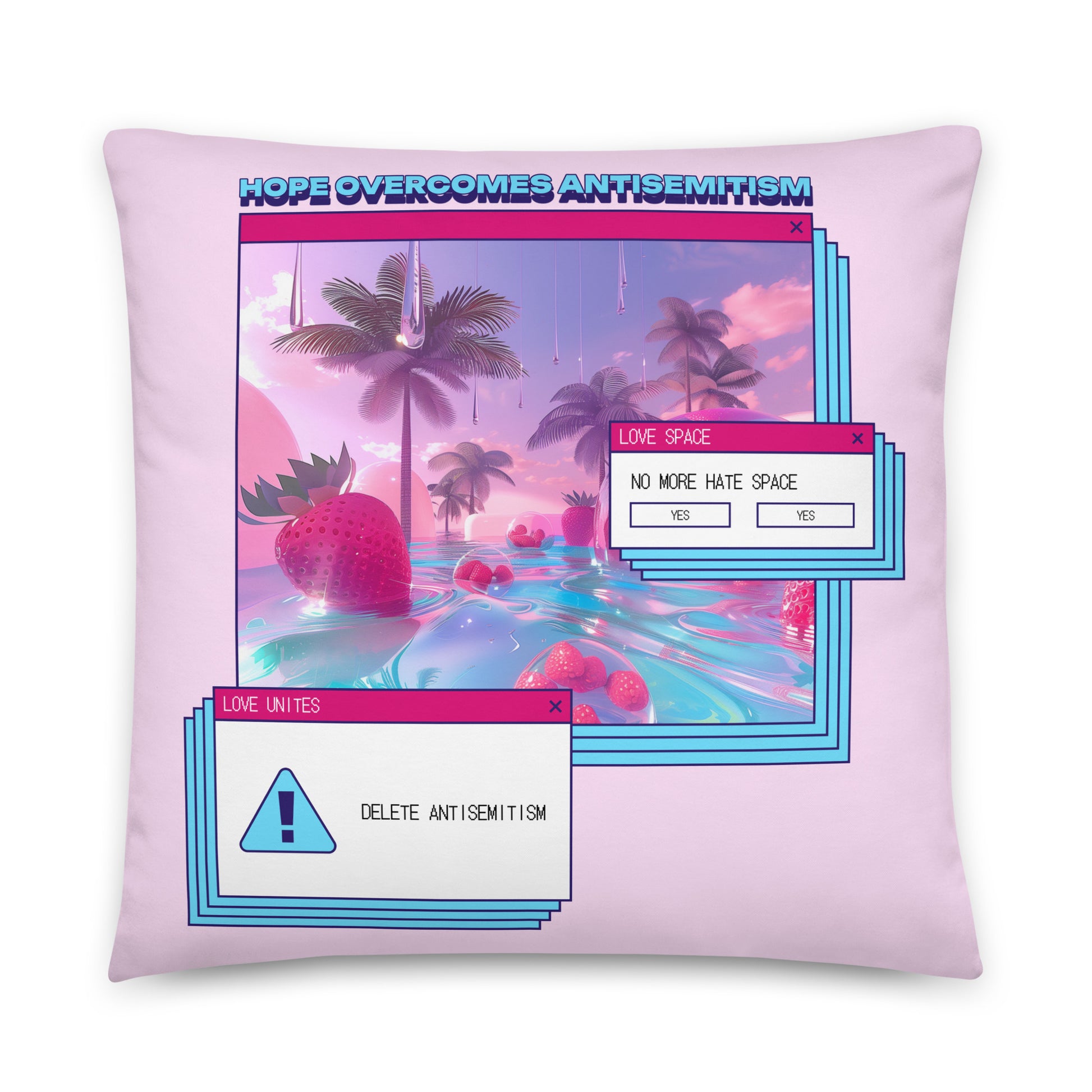 A Colorful Dream | Antisemitism | Pillow Case