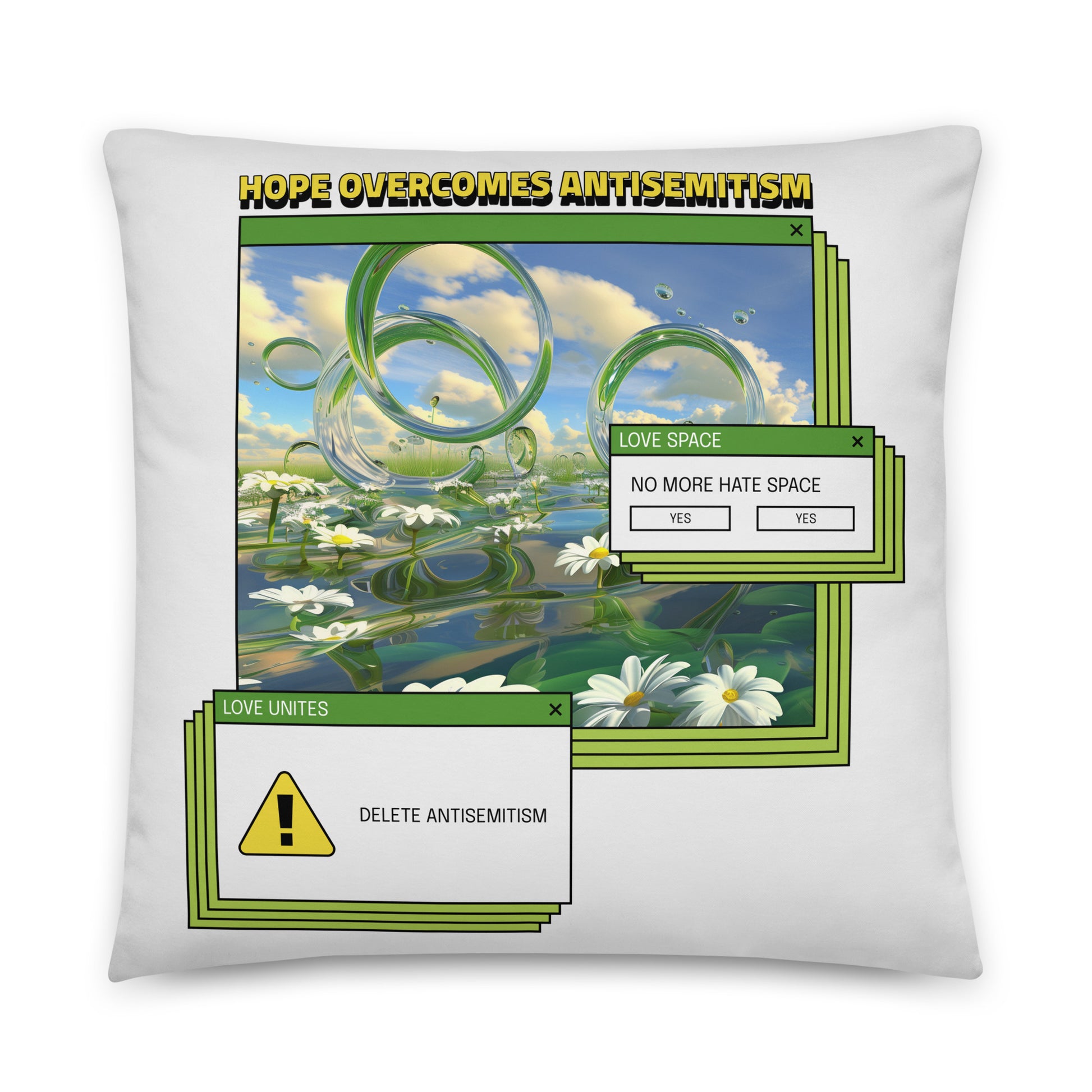 A Colorful Dream | Antisemitism | Pillow Case