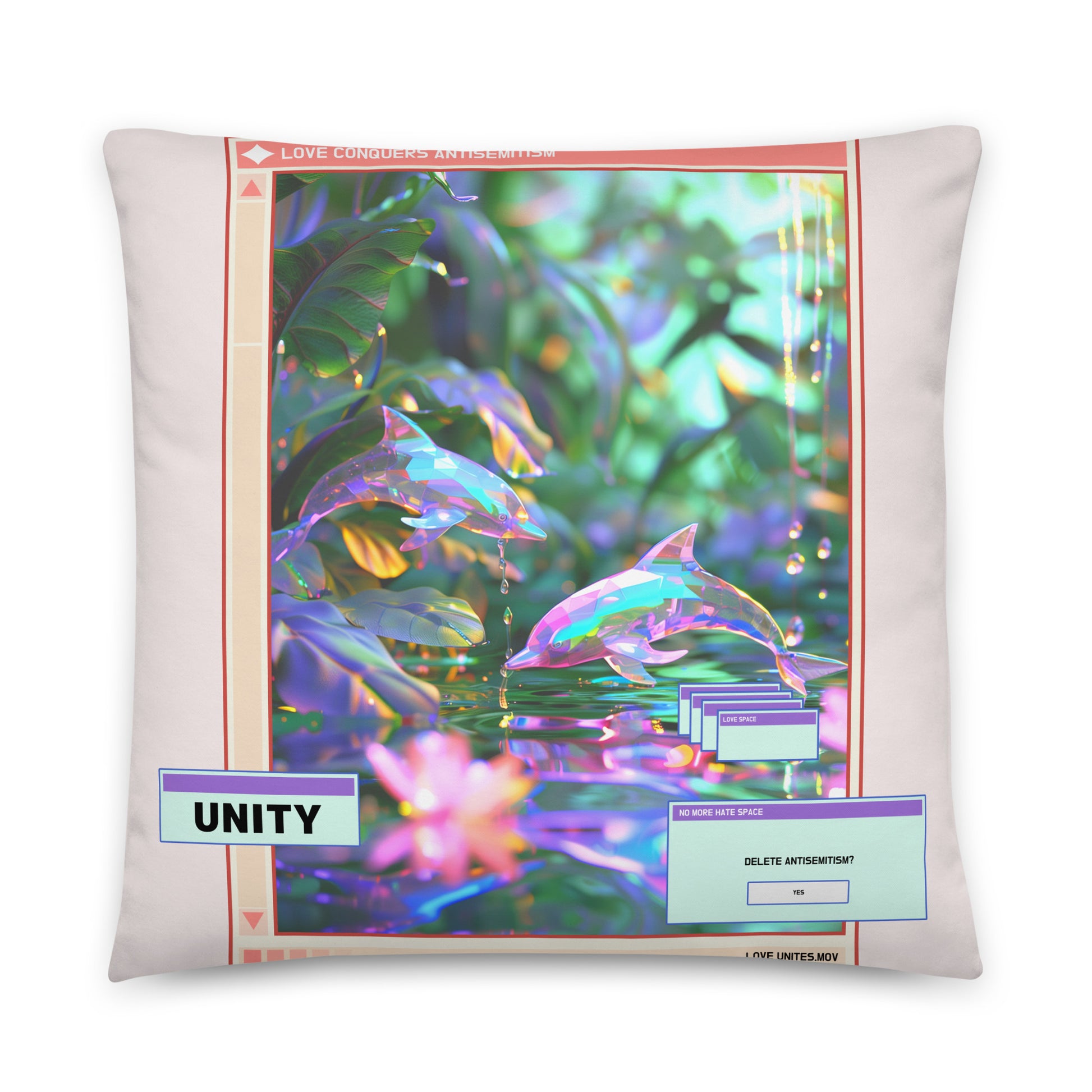 A Colorful Dream | Antisemitism | Pillow Case