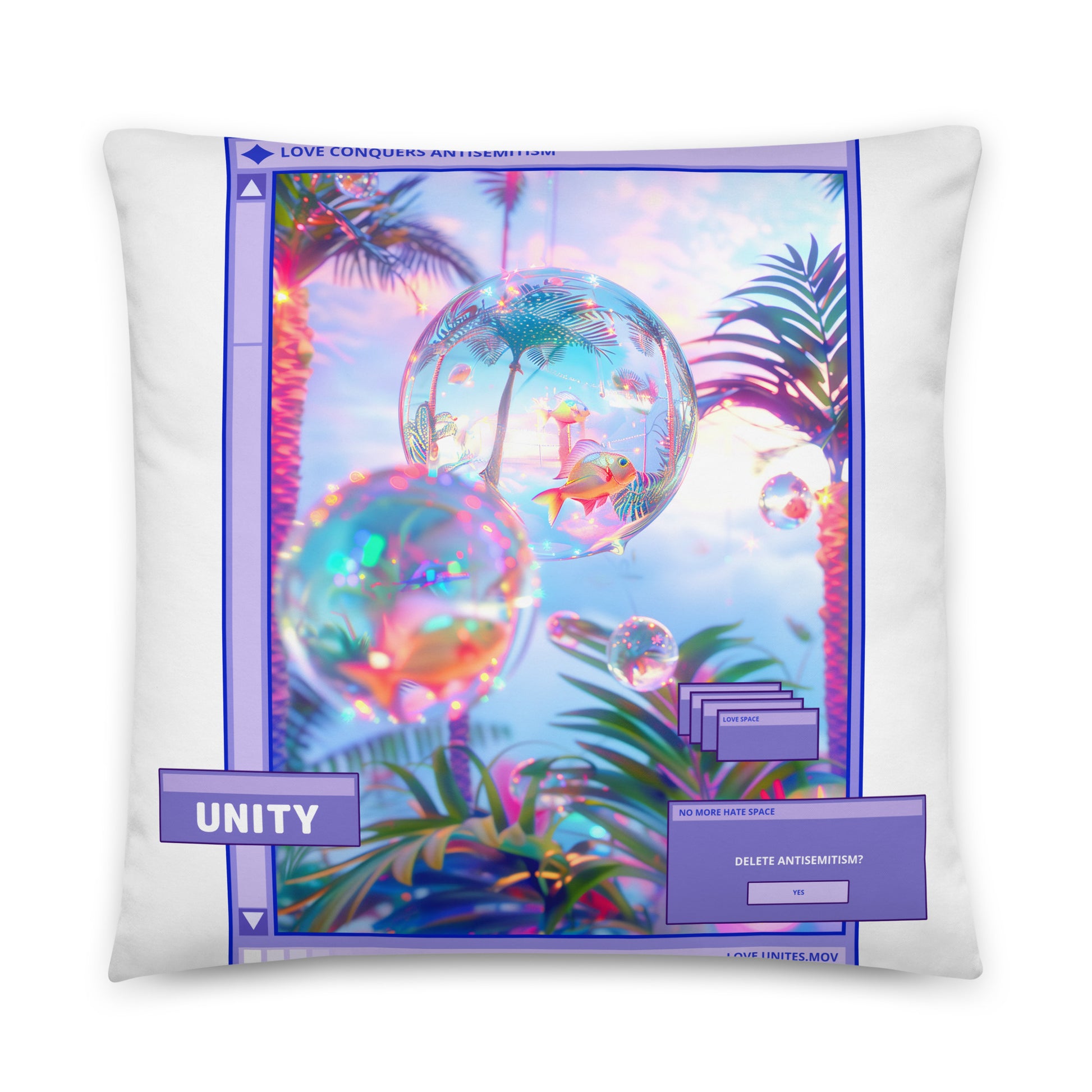 A Colorful Dream | Antisemitism | Pillow Case