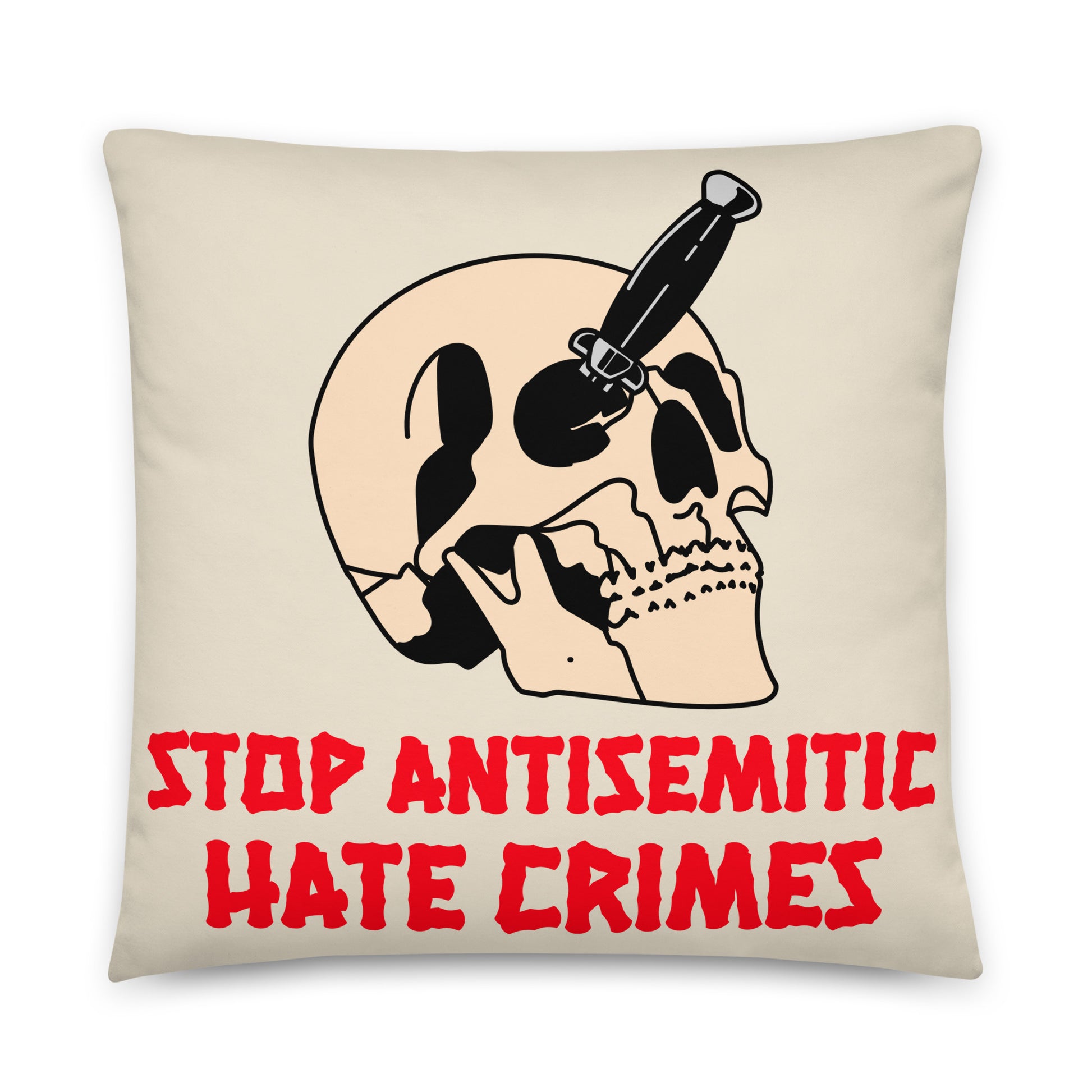 Antisemitic Hate Crimes | Pillow Case