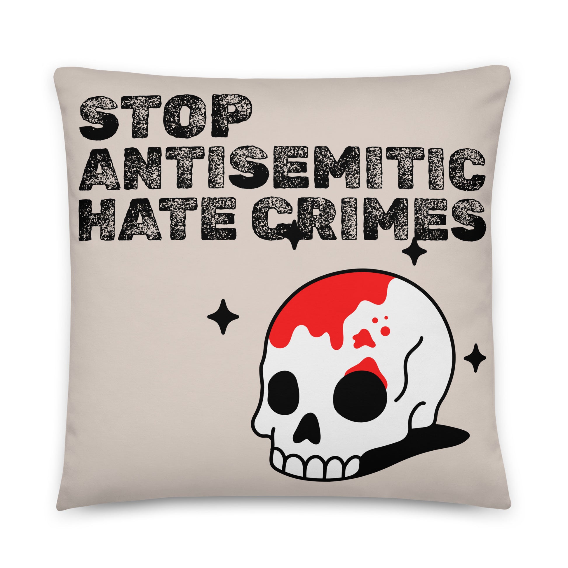 Antisemitic Hate Crimes | Pillow Case