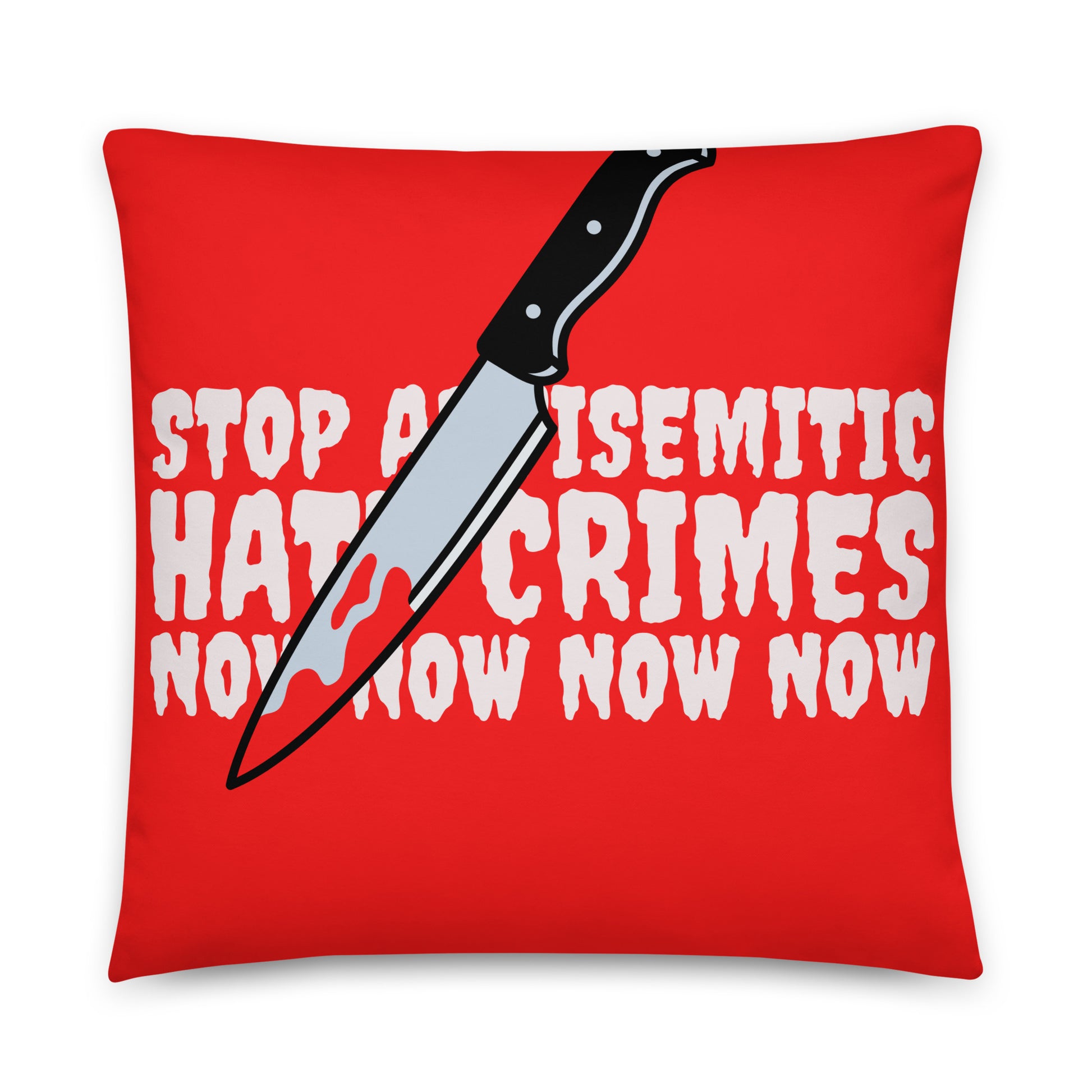Antisemitic Hate Crimes | Pillow Case