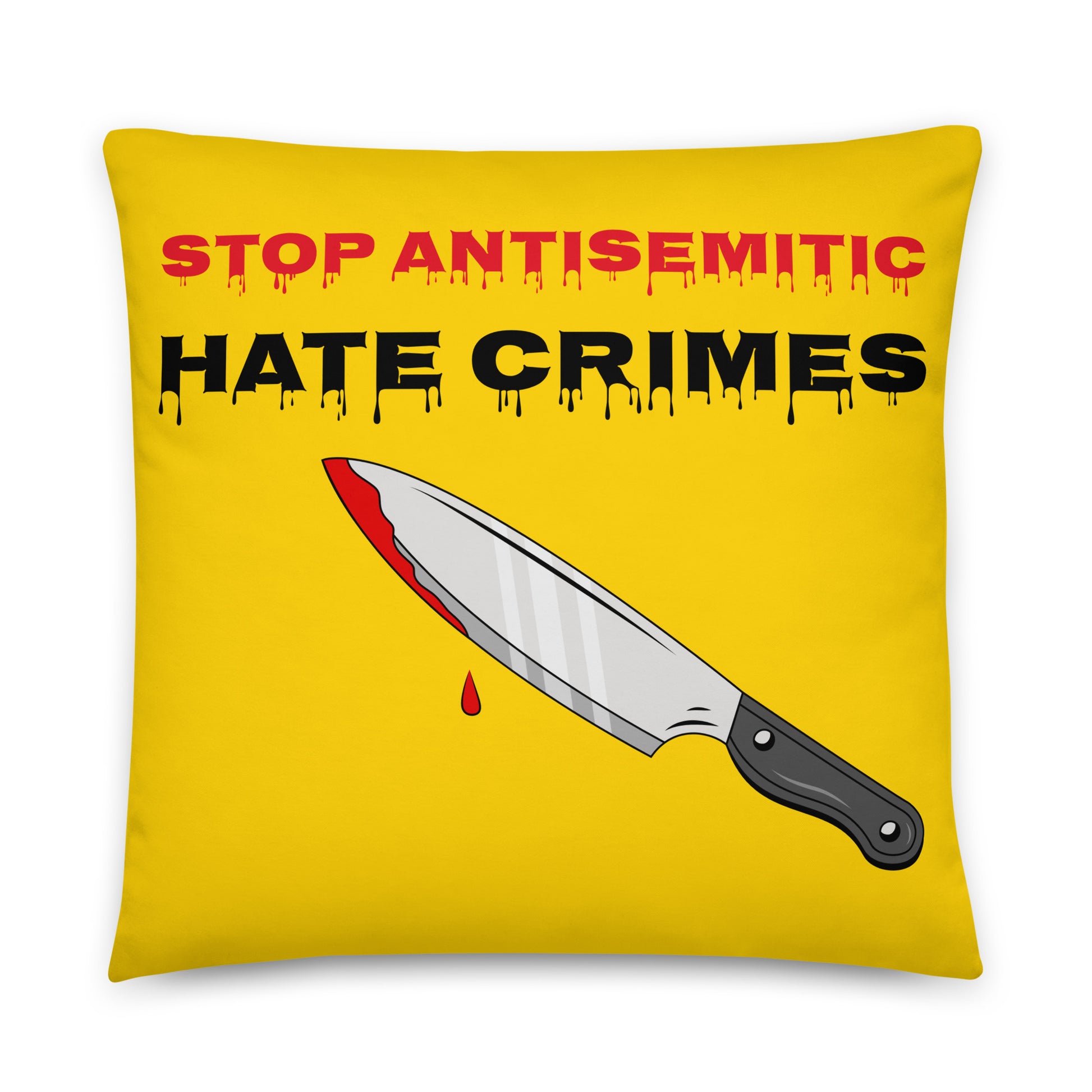 Antisemitic Hate Crimes | Pillow Case