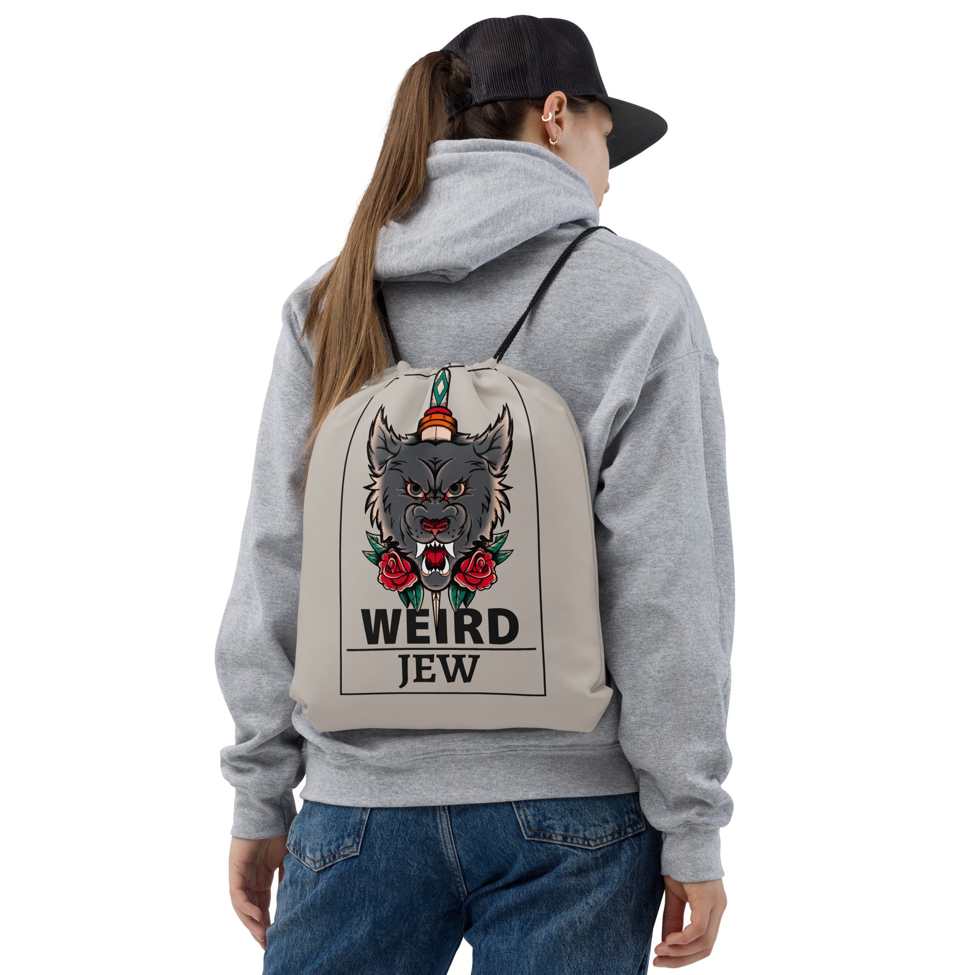 Weird Jew | Drawstring Bag