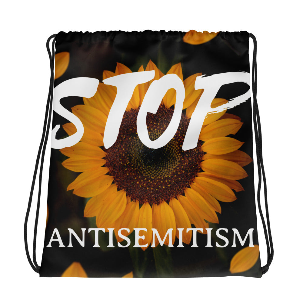 Flower Power | Antisemitism | Drawstring Bag