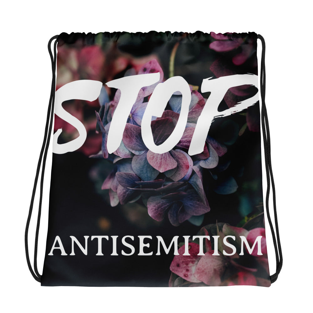 Flower Power | Antisemitism | Drawstring Bag