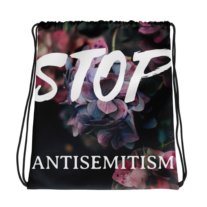 Flower Power | Antisemitism | Drawstring Bag