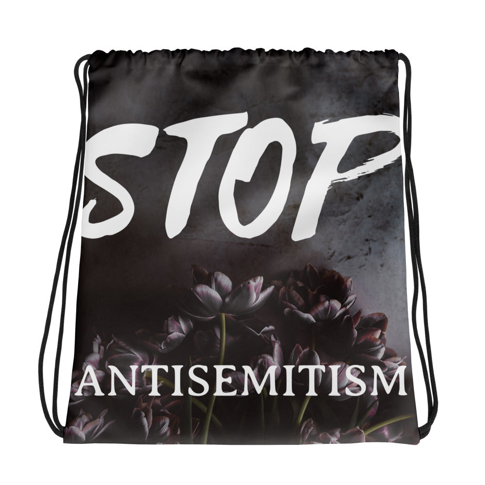 Flower Power | Antisemitism | Drawstring Bag