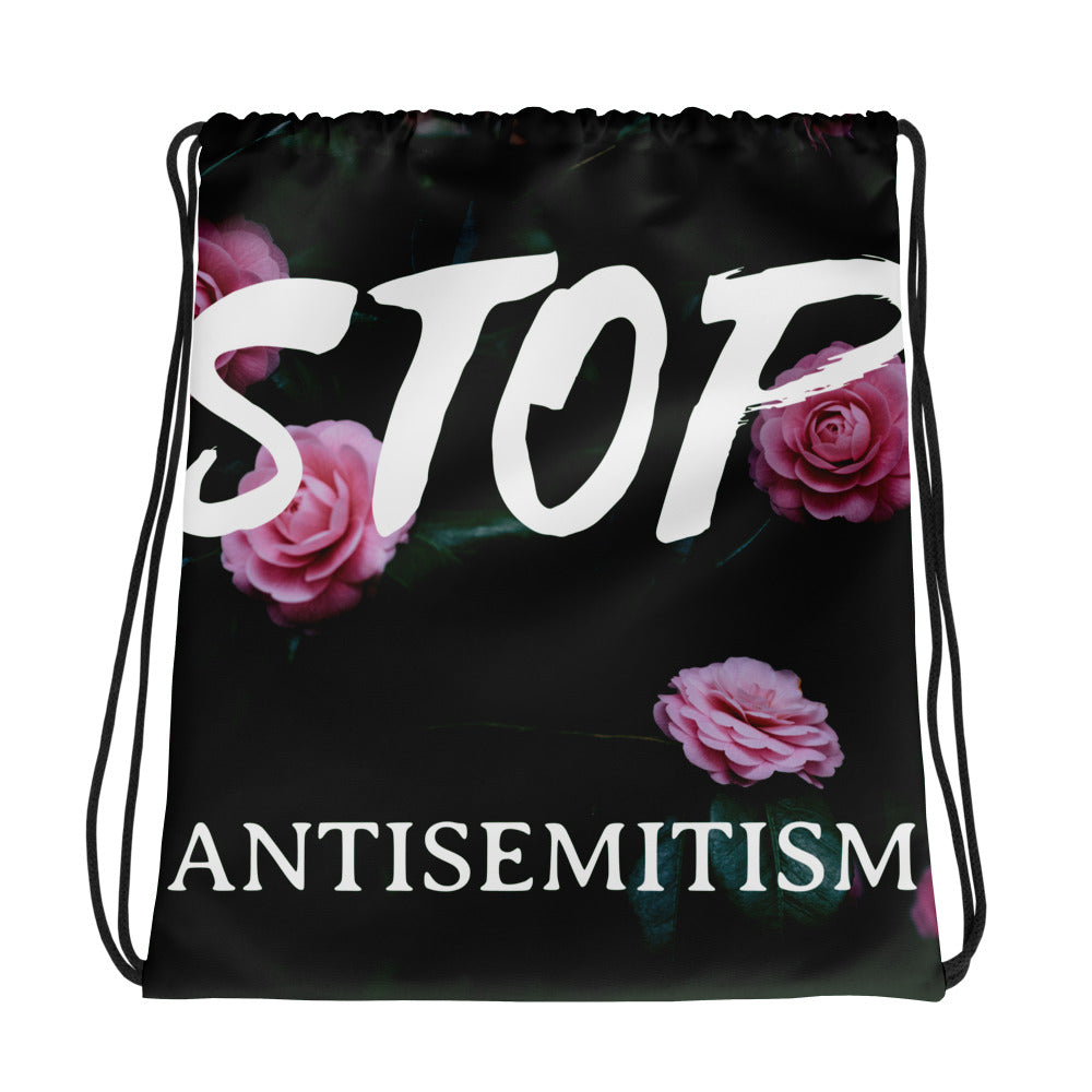 Flower Power | Antisemitism | Drawstring Bag