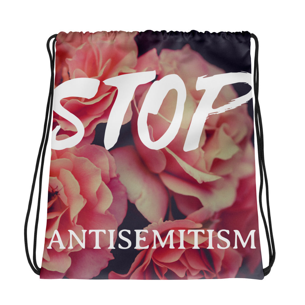 Flower Power | Antisemitism | Drawstring Bag