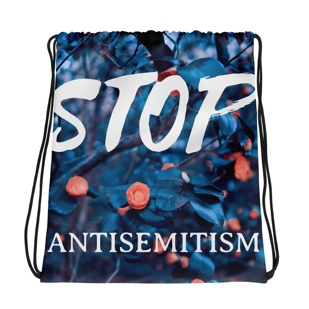 Flower Power | Antisemitism | Drawstring Bag
