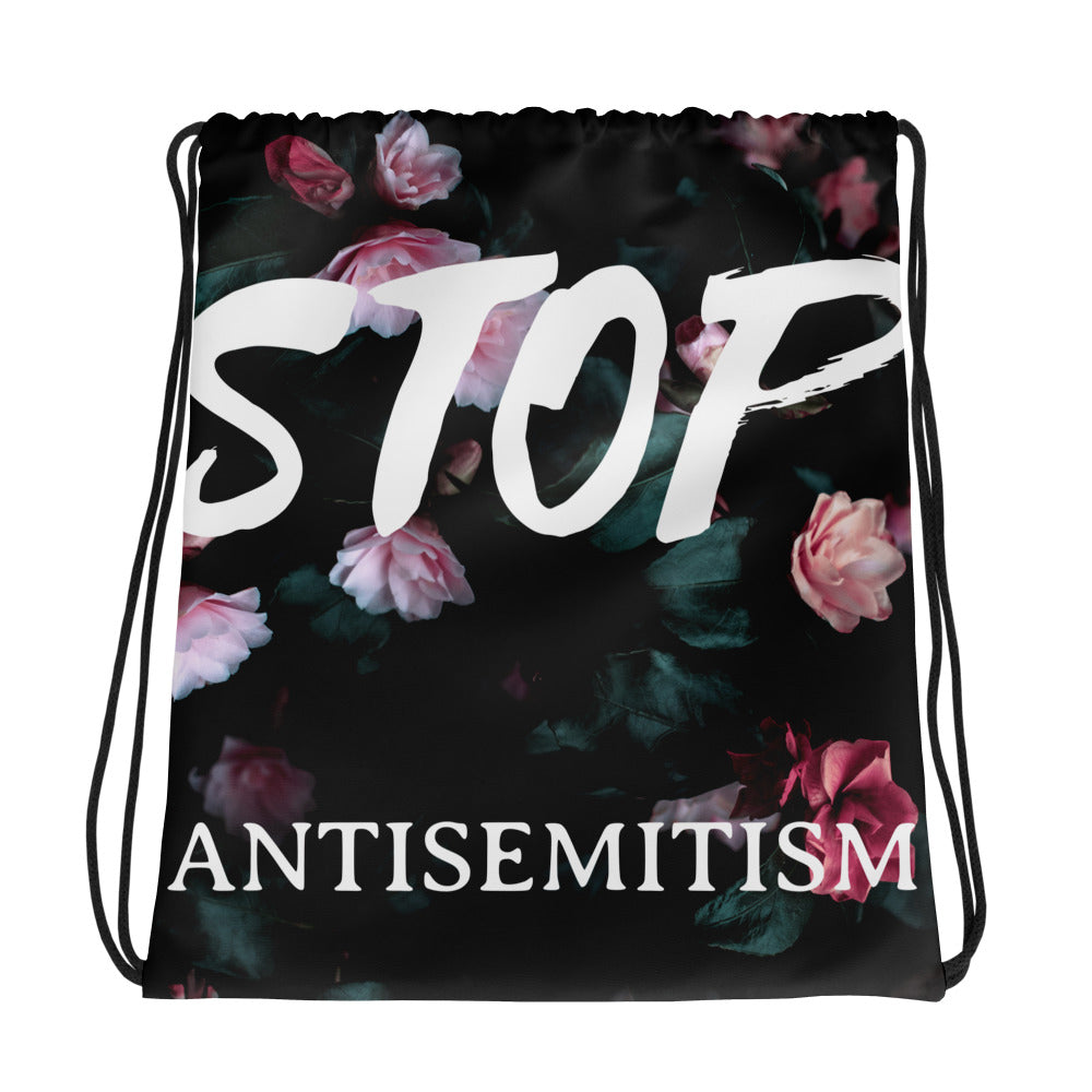 Flower Power | Antisemitism | Drawstring Bag