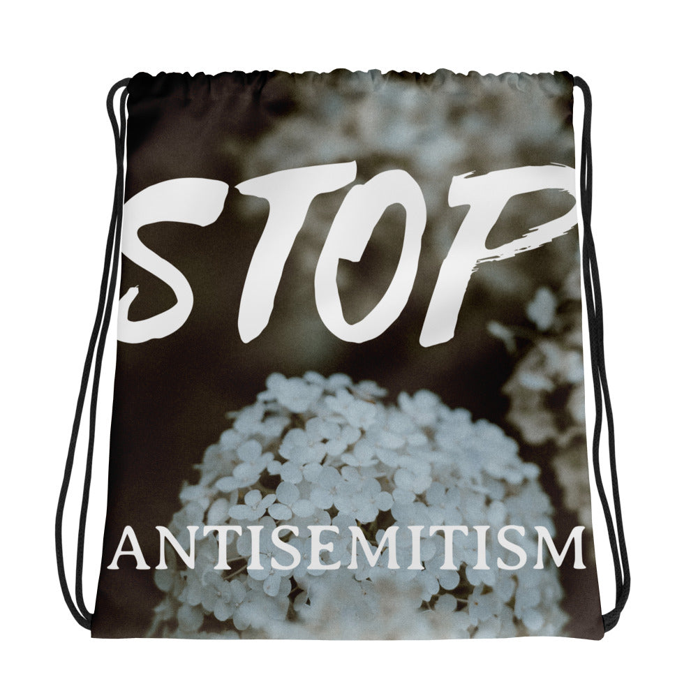 Flower Power | Antisemitism | Drawstring Bag