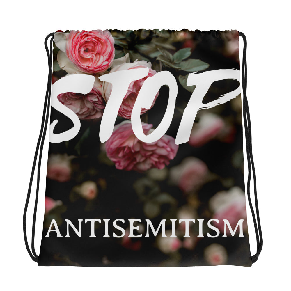 Flower Power | Antisemitism | Drawstring Bag Jouparty