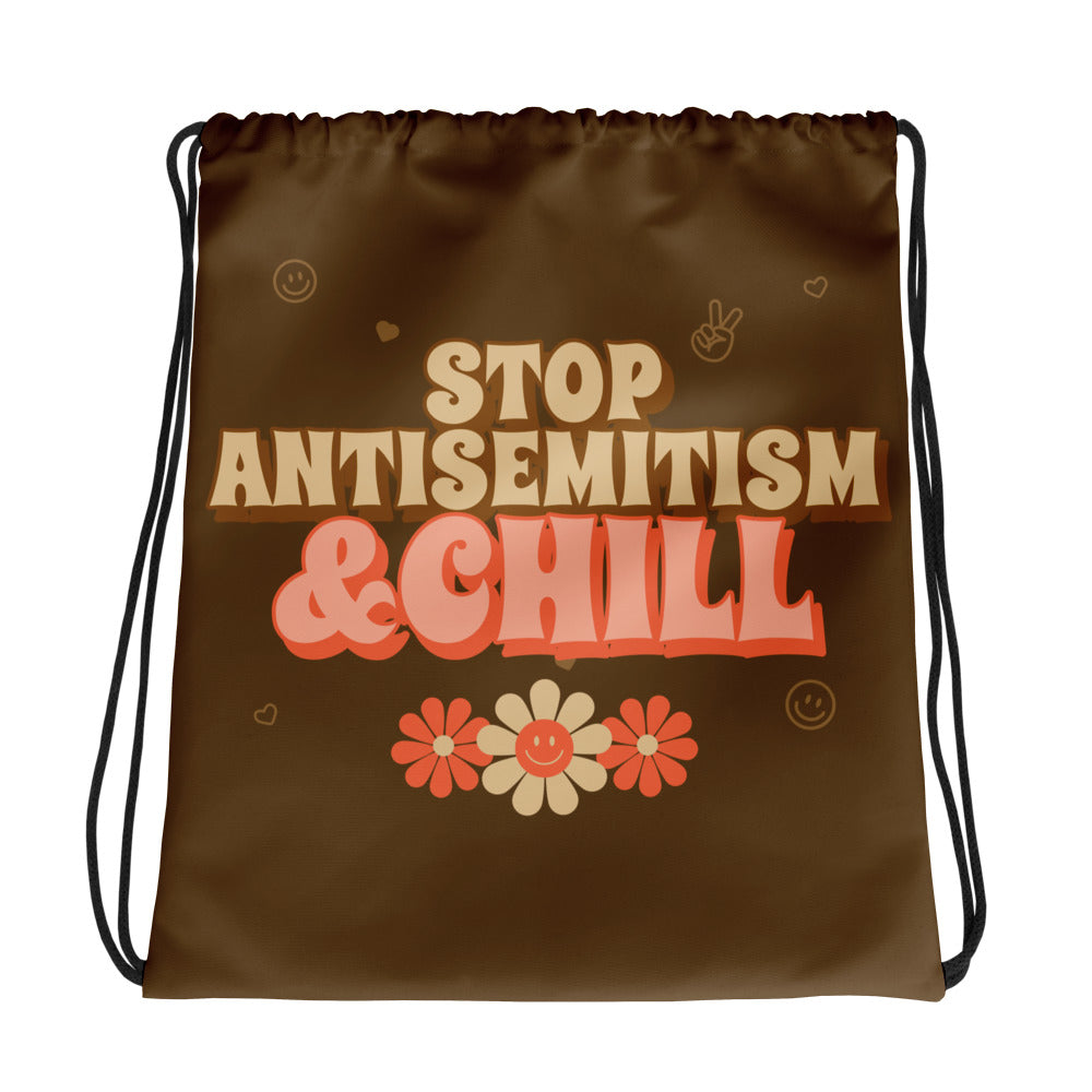 Chill Retro | Antisemitism | Drawstring Bag