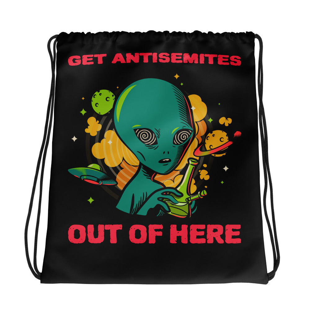 Get Alien Out | Antisemitism | Drawstring Bag