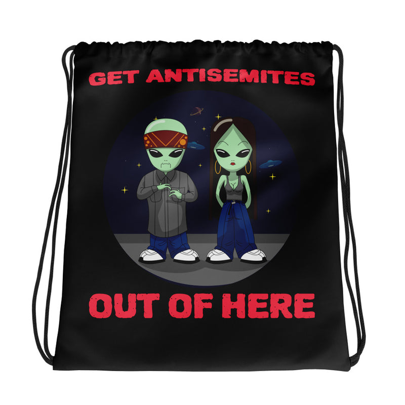 Get Alien Out | Antisemitism | Drawstring Bag