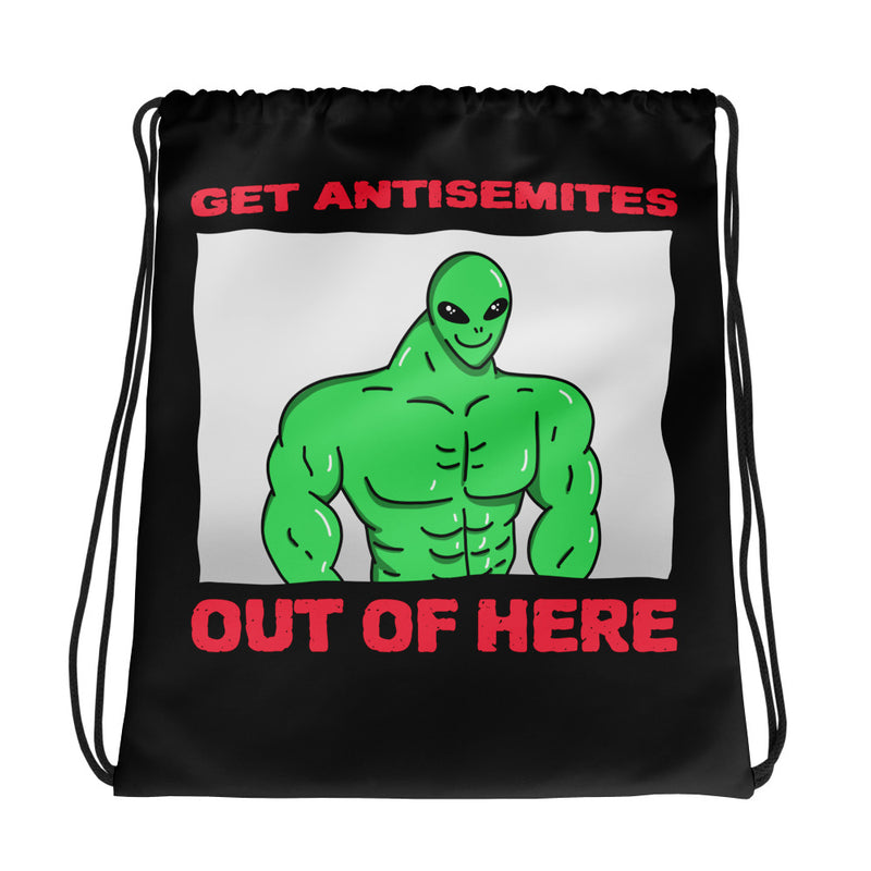 Get Alien Out | Antisemitism | Drawstring Bag