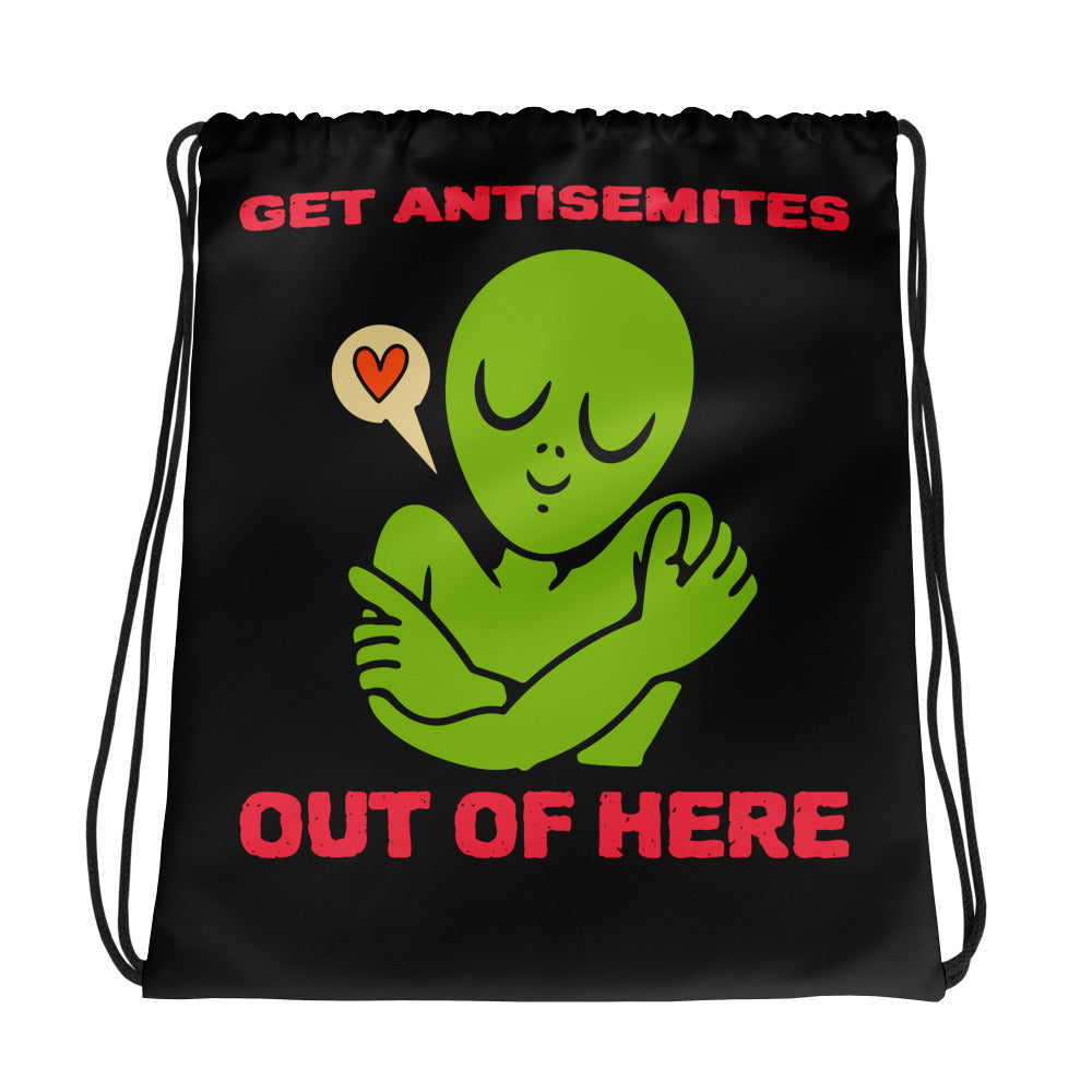 Get Alien Out | Antisemitism | Drawstring Bag