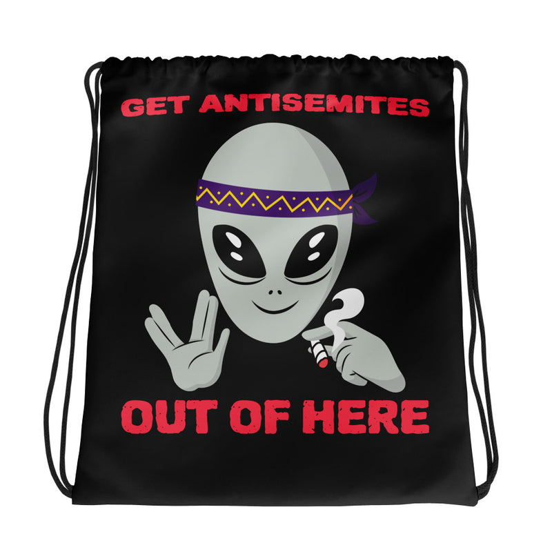 Get Alien Out | Antisemitism | Drawstring Bag