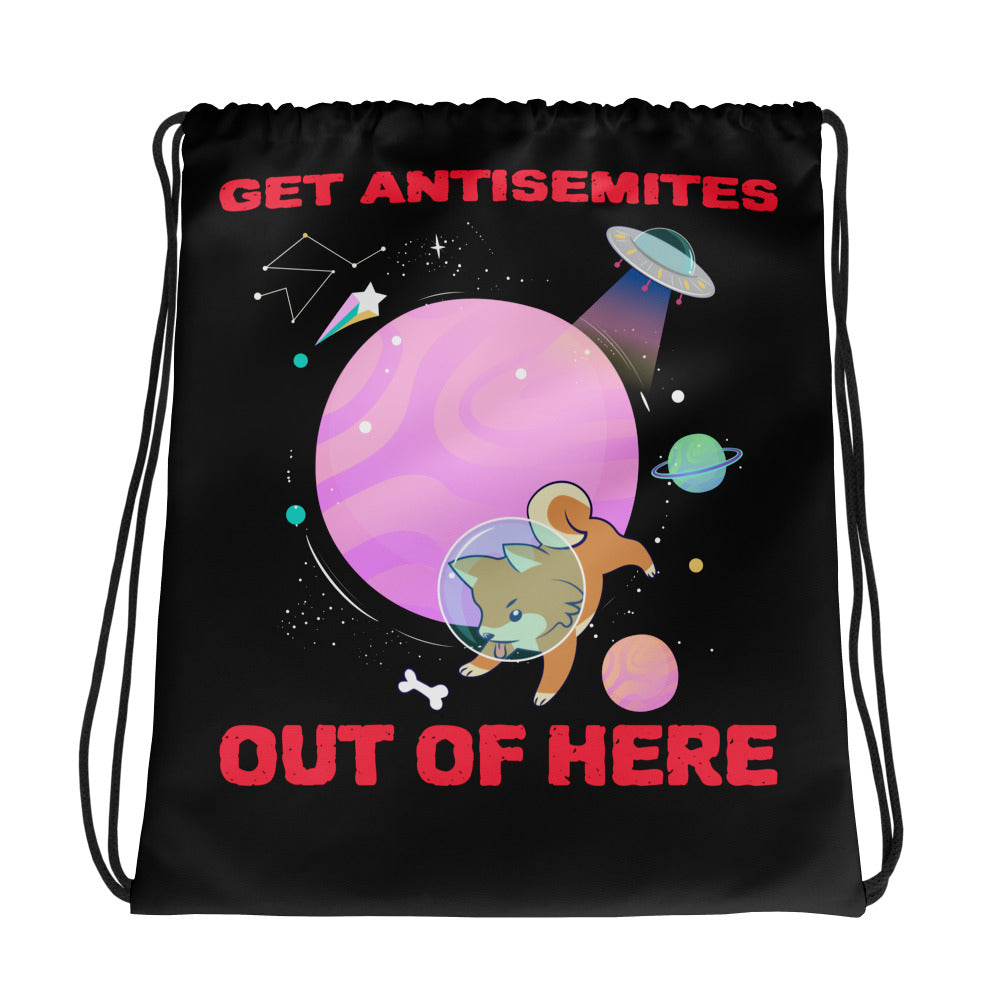 Get Alien Out | Antisemitism | Drawstring Bag