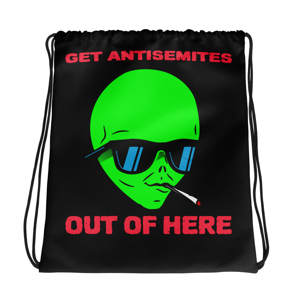 Get Alien Out | Antisemitism | Drawstring Bag