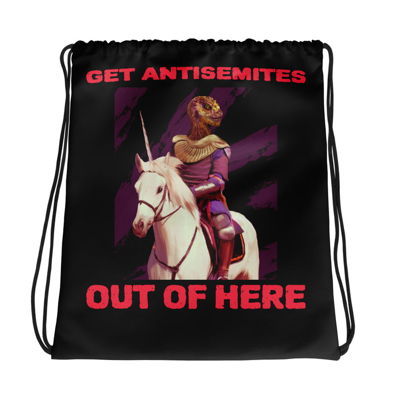 Get Alien Out | Antisemitism | Drawstring Bag