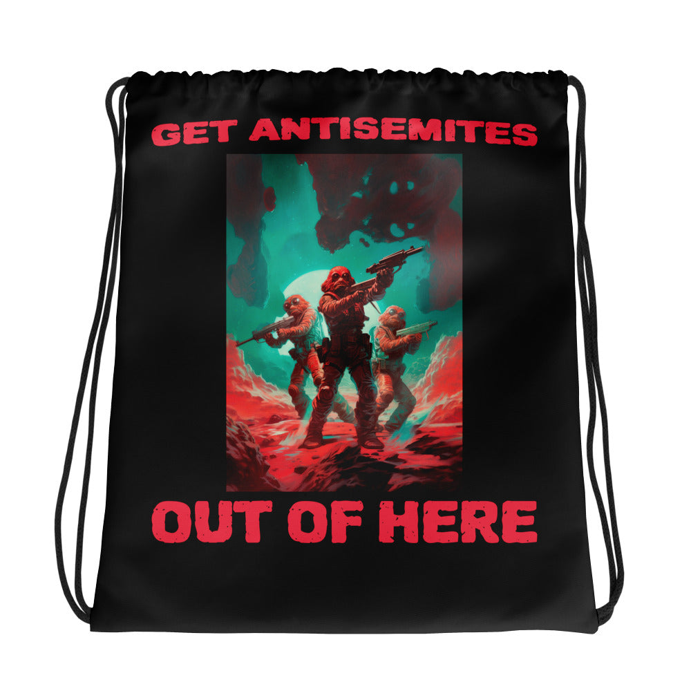 Get Alien Out | Antisemitism | Drawstring Bag