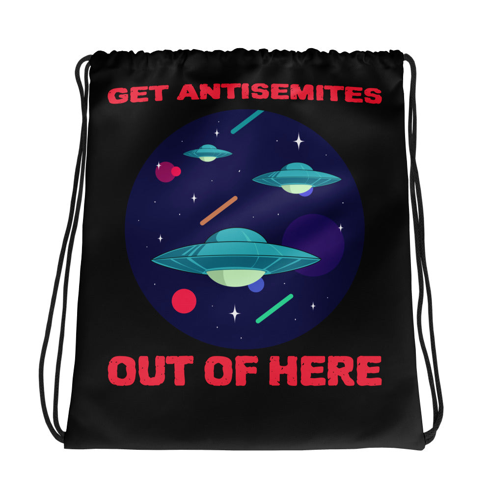 Get Alien Out | Antisemitism | Drawstring Bag