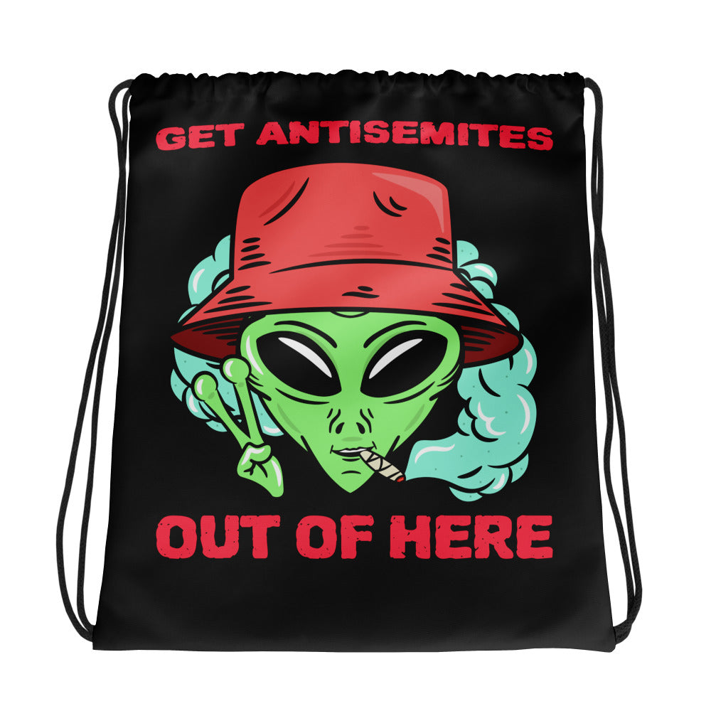 Get Alien Out | Antisemitism | Drawstring Bag