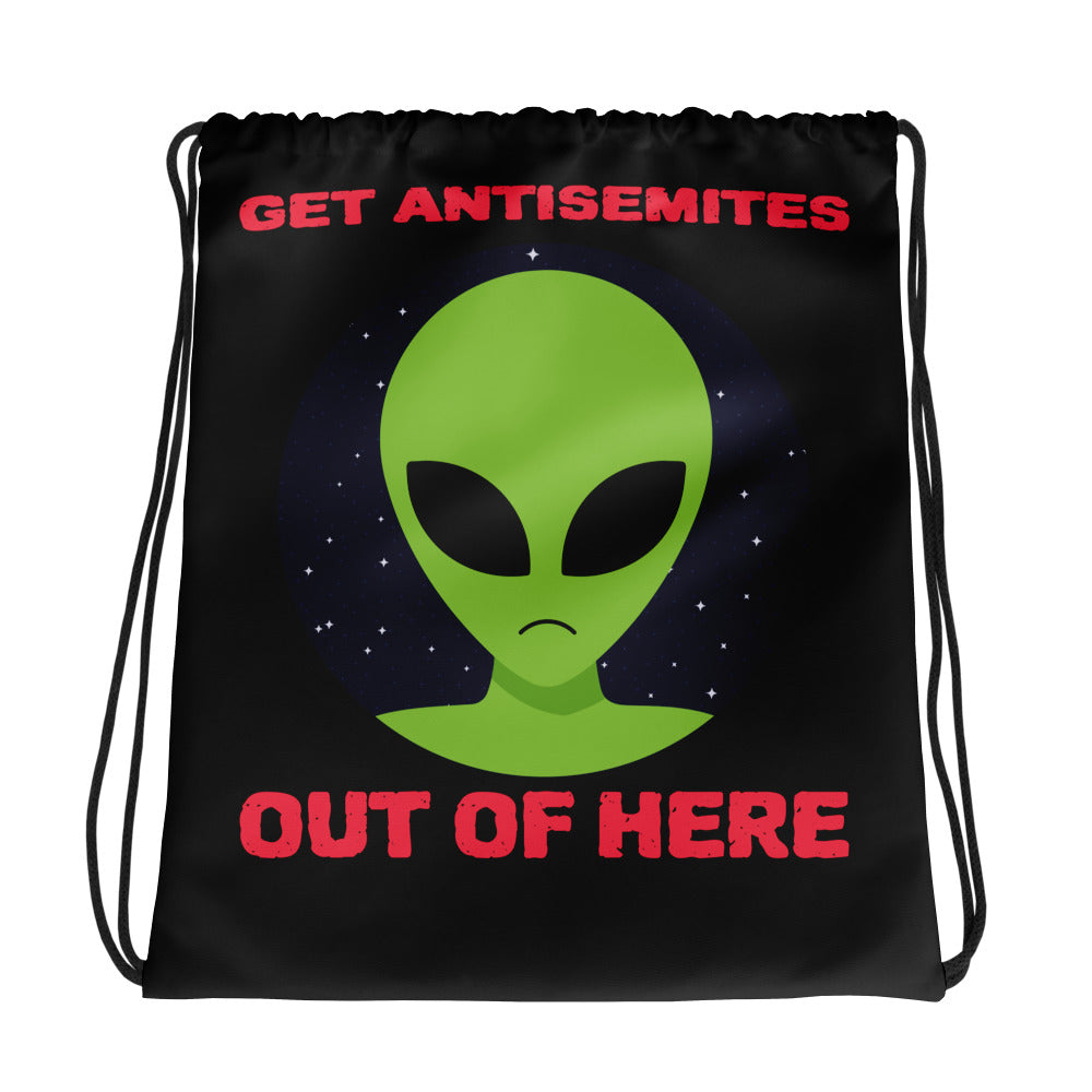 Get Alien Out | Antisemitism | Drawstring Bag