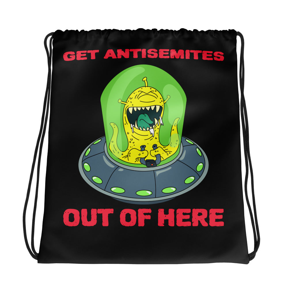 Get Alien Out | Antisemitism | Drawstring Bag