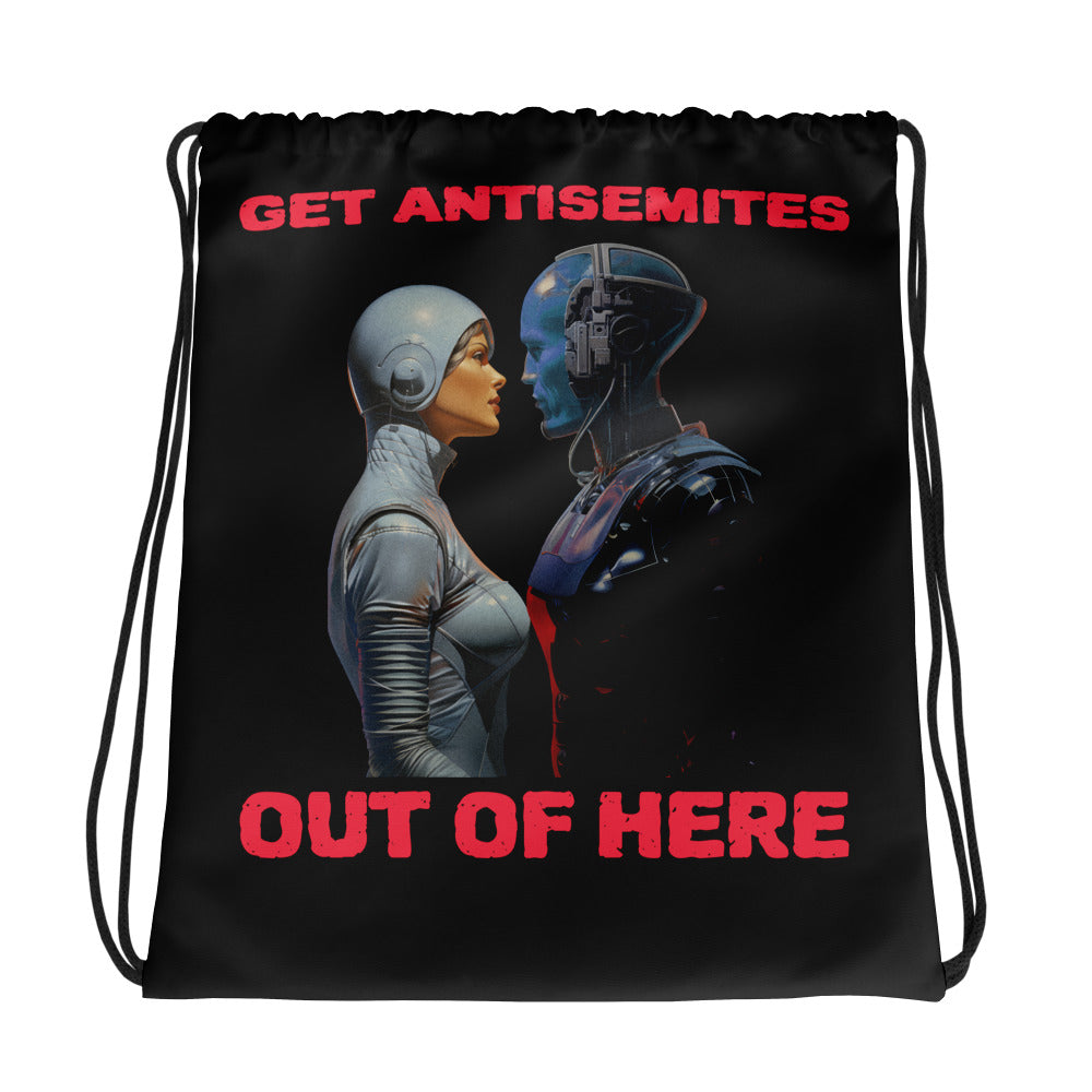 Get Alien Out | Antisemitism | Drawstring Bag