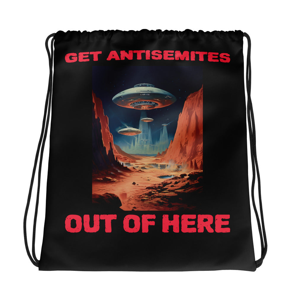 Get Alien Out | Antisemitism | Drawstring Bag