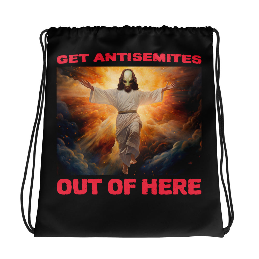 Get Alien Out | Antisemitism | Drawstring Bag