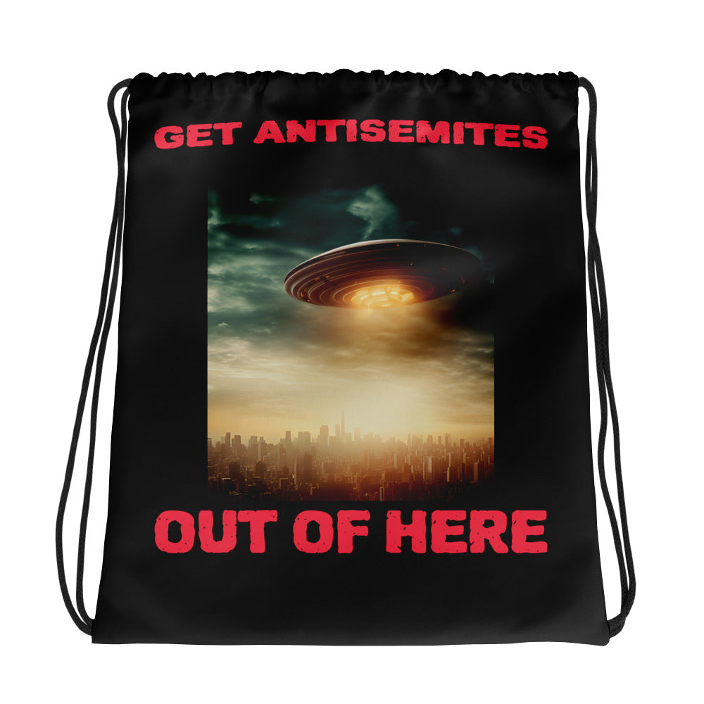 Get Alien Out | Antisemitism | Drawstring Bag