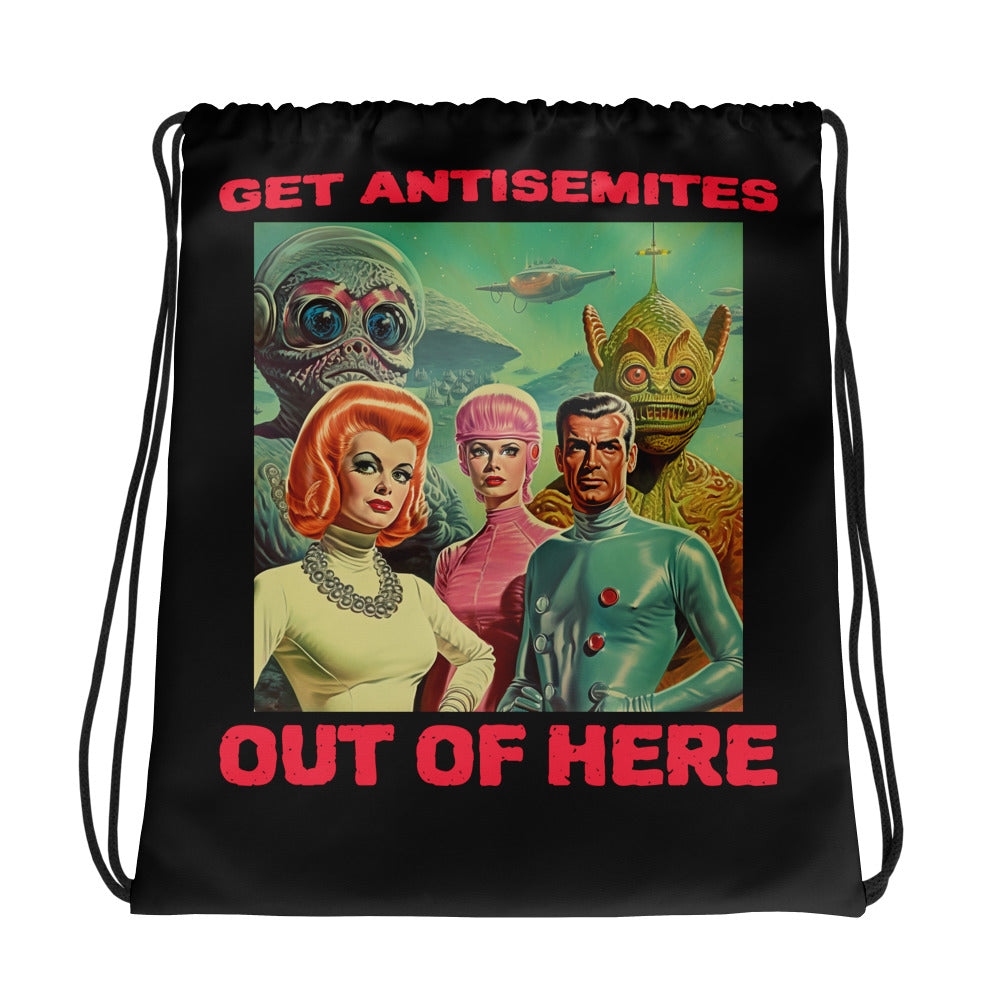 Get Alien Out | Antisemitism | Drawstring Bag
