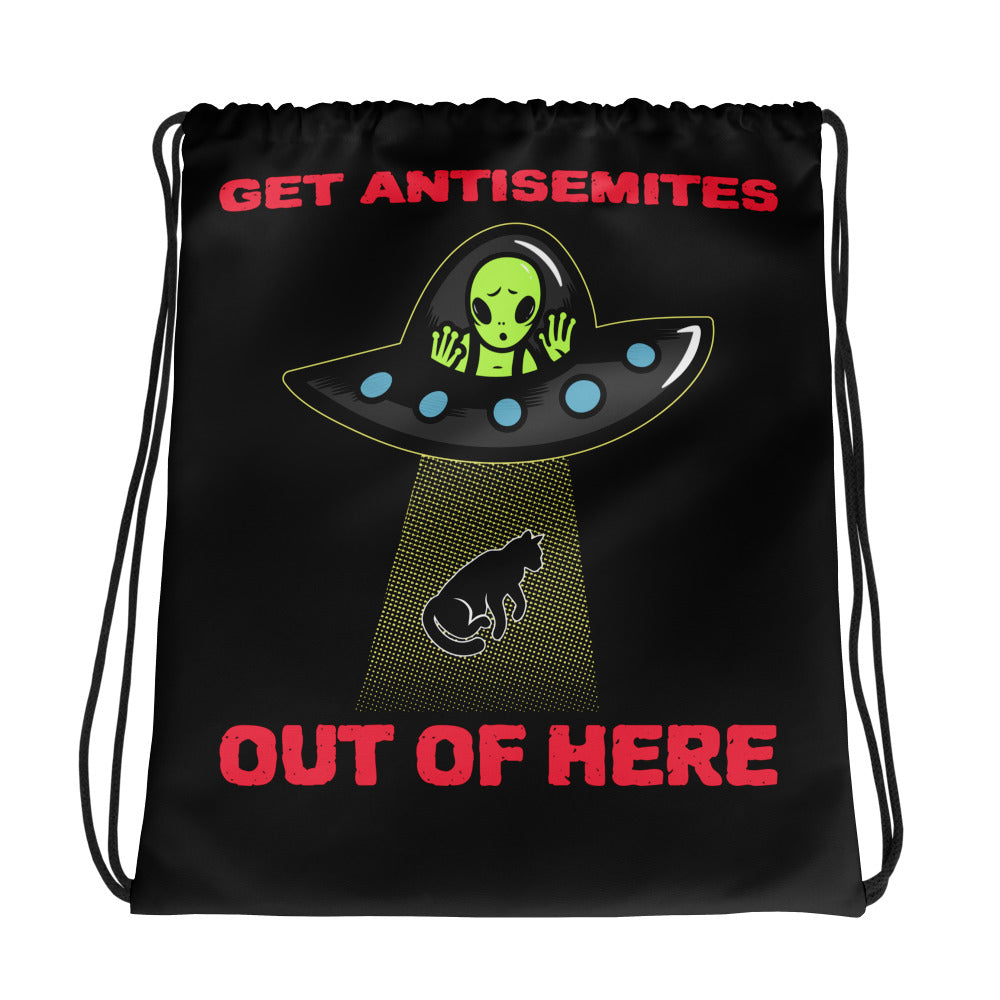 Get Alien Out | Antisemitism | Drawstring Bag