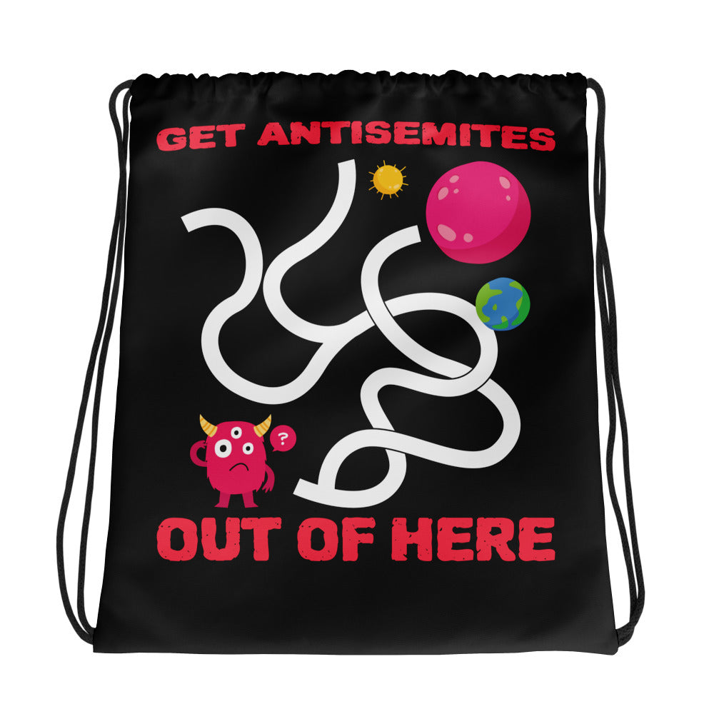 Get Alien Out | Antisemitism | Drawstring Bag