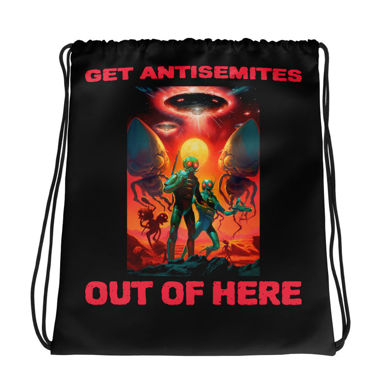 Get Alien Out | Antisemitism | Drawstring Bag